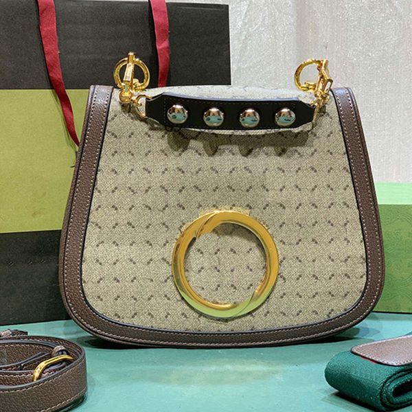 

blondie designer bags handle tote bag crossbody shoulder women handbag round interlocking letter leather canvas button wallet interchangeabl