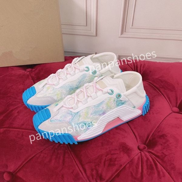 

2023fashion casual shoes women designer leather lace-up sneaker fashion lady flat running letters shoes platform gym sneakers, Black