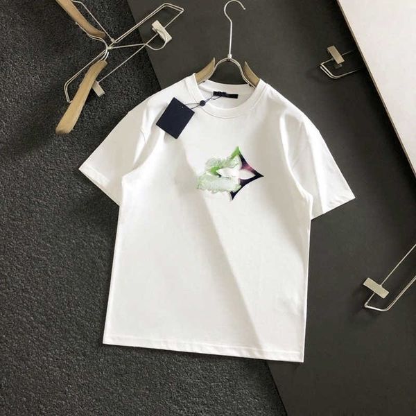 

luxury brand cotton t shirt men women short sleeved tshirt letter printed sweatshirt designer t shirts mens round neck tee pullover shirts, White;black