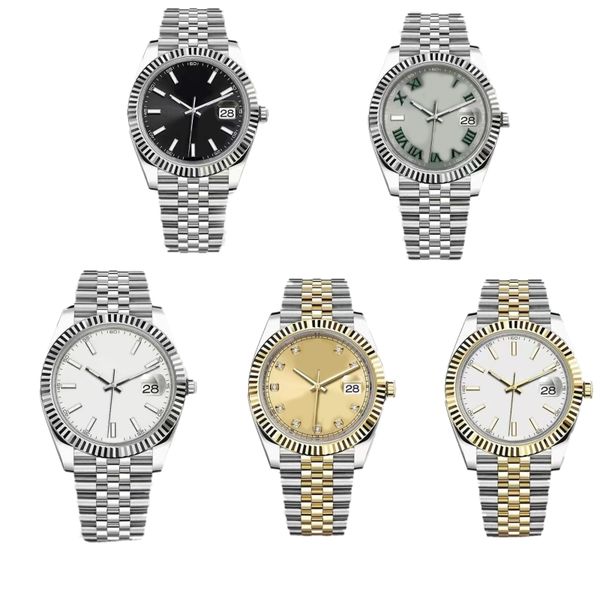 

retro designer watches fashion leisure watch for men delicate accessories reloj stainless steel datejust luxury watch mechanical automatic s, Slivery;brown