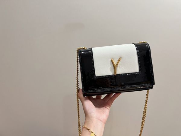 

mt designers yslity sunset womens bag tote crossbody shoulder clutch fashion luxury handbag chains evening genuine leather evening pochette