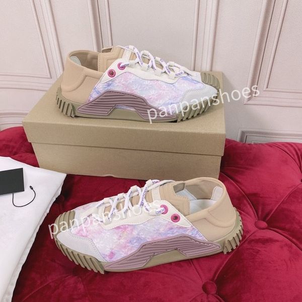 

fashion casual shoes women designer leather lace-up sneaker fashion lady flat running letters shoes platform gym sneakers2023, Black