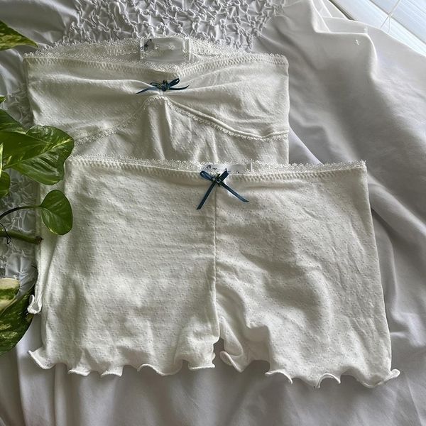 

women s tracksuits fairy grunge lace trim strapless tube shorts 90s vintage chic women 2 piece set outfits chest wrap backless crop camis 23, Gray