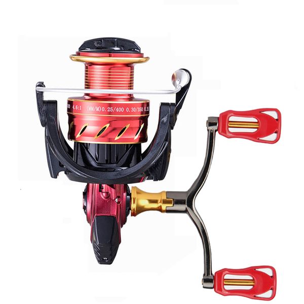 

baitcasting reels heweiu reel yellow red fishing reel 230505