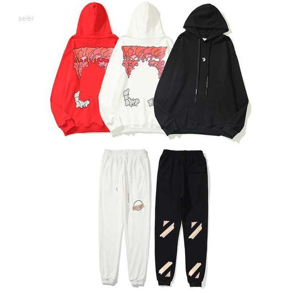 

men's hoodies & sweatshirts hip hop offs arrow hoodie hooded streetwear white hoody high street pullover sweatshirt 016o, Black