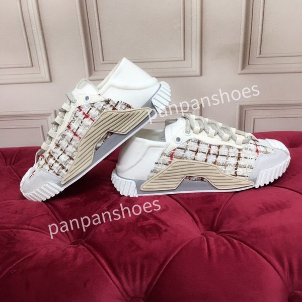 

new fashion brand casual shoes mens designer leather lace-up sneakers fashion lady flat running letters shoes platform gym sneakers2023, Black