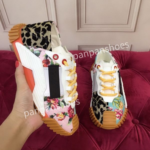 

new brand casual shoes womens men designer leather lace-up sneaker fashion lady flat running letters shoes platform gym sneakers2023, Black