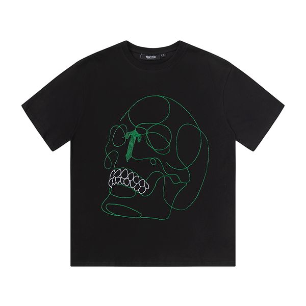 

2023 fashion brand men's designer t shirt printed womens mens t-shirt black white cotton casual t-shirt short sleeve luxury hip hop str, White;black