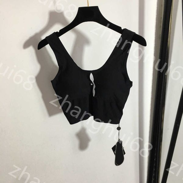 

23ss tank womens tanks camis vest womens designer clothing cross print latex chest pad wipe chest suspender traceless underwear womens cloth, White