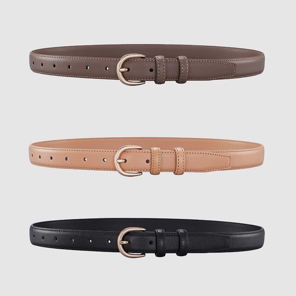 

belts women's leather belt luxury brand designer belt simple fashion with jeans and trousers decorated belt high-quality alloy buckle 2, Black;brown