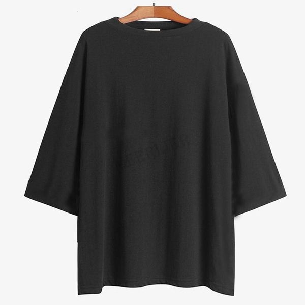 

women's plus size tshirt 13xl 150kg 200kg summer women t shirt big o neck short sleeve large black white casual loose tshirt 230504