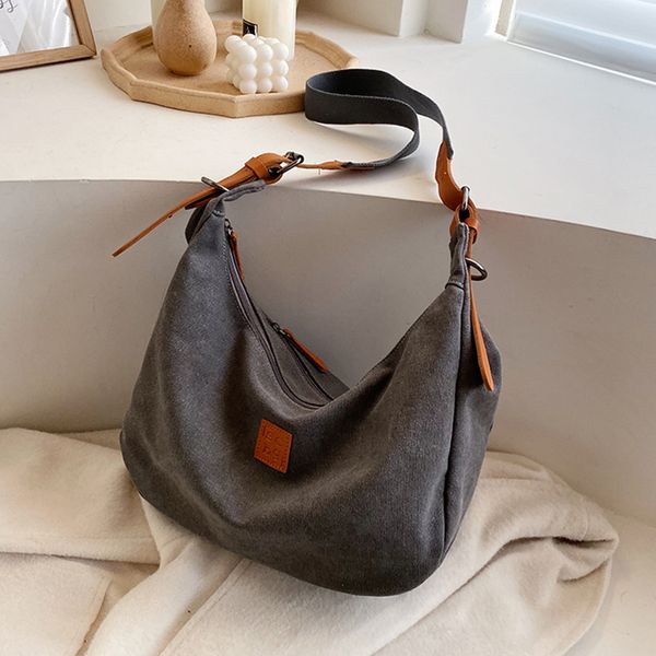 

evening bags casual canvas tote bag women handbags purses designer shoulder crossbody bags female large fashion shopper handle bag 230504