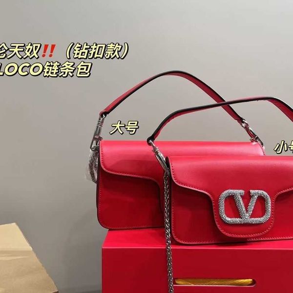 

women luxurys red handbag bags designer valentiones chain usce