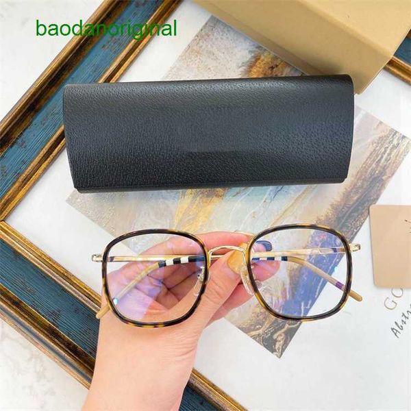 

burbrerys designer sunglasses new bt home box plate mirror frame plain color flat net red same glasses be1358 fashion vroj, White;black