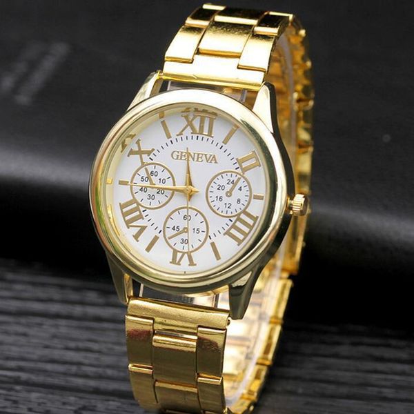 

womens watches women watches fashion brand quartz simple casual stainless steel dress wristwatches 230506, Slivery;golden