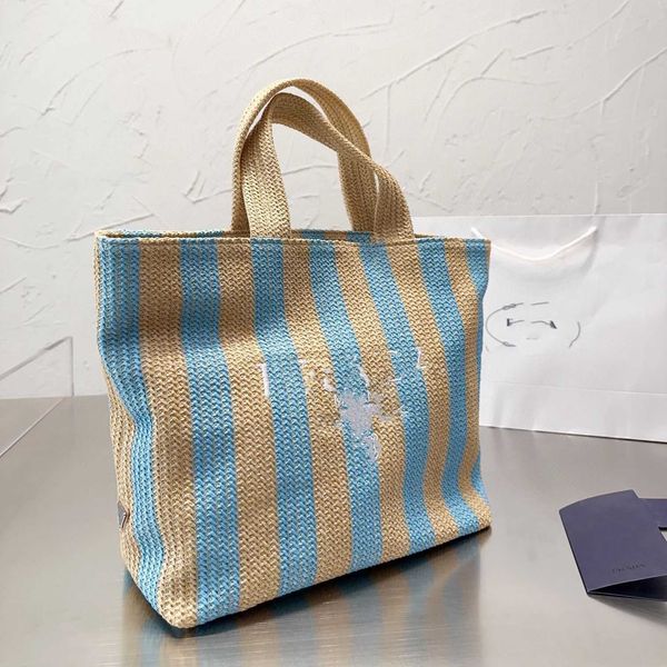

2023 fashion handbag small design large capacity tote grass women's spring/summer commuter one shoulder woven bag handbag