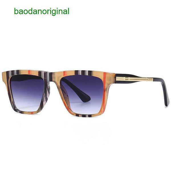 

burbrerys designer sunglasses 2023 star fashion women's check sunglasses uv resistant men's driving 7638, White;black