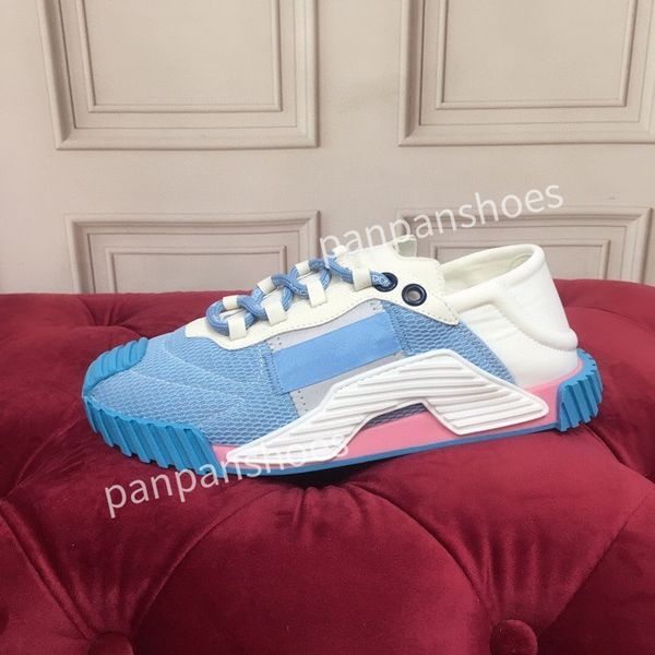 

brand casual shoes men designer leather lace-up sneaker fashion lady flat running letters shoes platform gym sneakers, Black