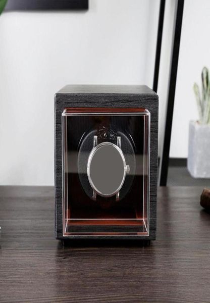 

watch winders winder for automatic watches motor shaker wooden accessories box storage collector mechanical quiet vertical shakerw1565768, Black