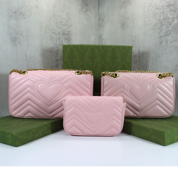 

designer bags handbag cross body bag women shoulder bags 2 ggs marmont classic tote 3 sizes luxuries genuine leather with serial number