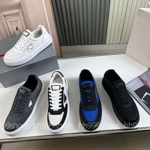 

praes new mens summer shoes sneakers oversize sneaker 3d trainers womens shoe cloudbust thunder knit luxury designer light rubber sole arriv, Black
