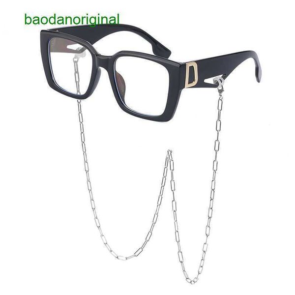 

burbrerys designer sunglasses sunglasses women's trend 2023 new fashion chain box necklace pendant v010, White;black