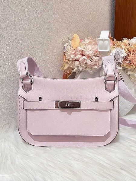 

h erme jypsieres bag mini saddle bag leather bag cowhide wax thread bag with vwpk