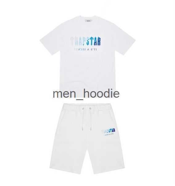 

men's t-shirts mens trapstar t shirt short sleeve print outfit chenille tracksuit black cotton london streetwear s-2xl 7kyo1, White;black