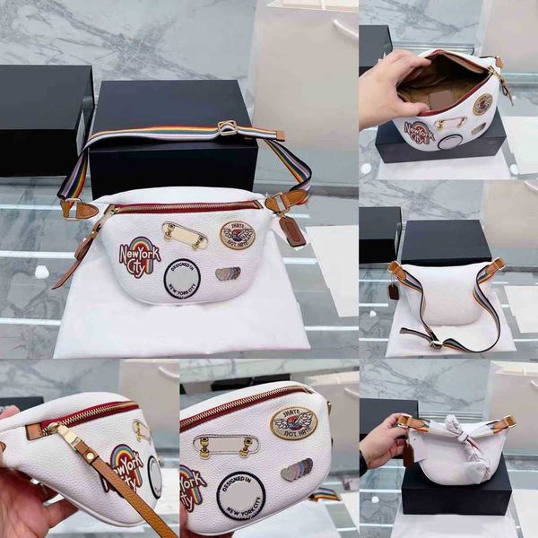 

shopping bags belt bag coabag designer bags fanny packs women badge bum bags waist bags wallet womens fashion classic corlrful handbag 22090