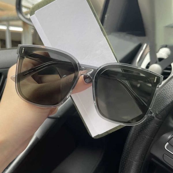 

Fashion designer Gentle monster cool sunglasses GM New for women internet red men UV resistant rice nails large frame face fashionable sun visors