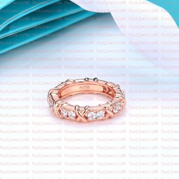 

luxury rose gold split color stainless steel wedding ring designer couple jewelry love ring women gift engagement with box, Silver