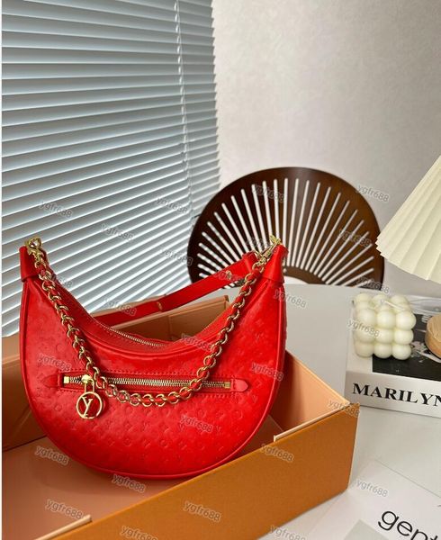 

new moon women bags 100% designer bags crescent moon handbags real leather shoulder bag chain women messenger bags luxury classci crossbody
