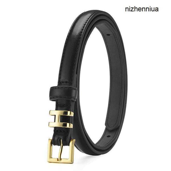 

hermm luxury belt small belt women s fahion simple veratile thin decoration high grade jean with narrow korean style black sqfo, Silver