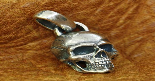 

linsion 925 sterling silver details skull pendant mens biker rock punk pendant ta181 jp2132994