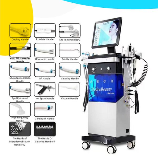 

beauty items hydro dermabrasion hydra aqua peel machine 14 in 1