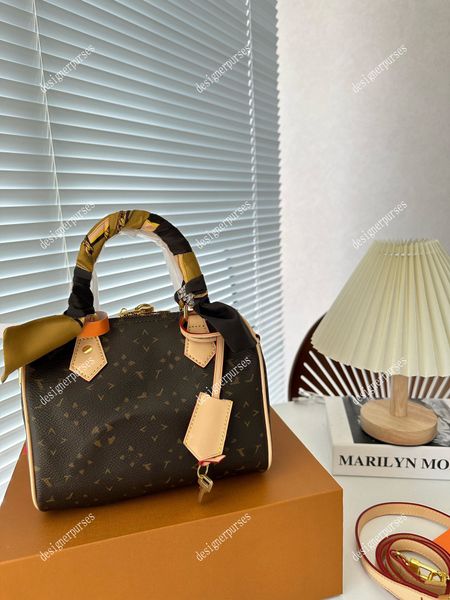 

tz fashion speedy pillow bag handle handbag zipper closed shoulder crossbody bag classic printed travel tote bag outdoor sacoche designer ha