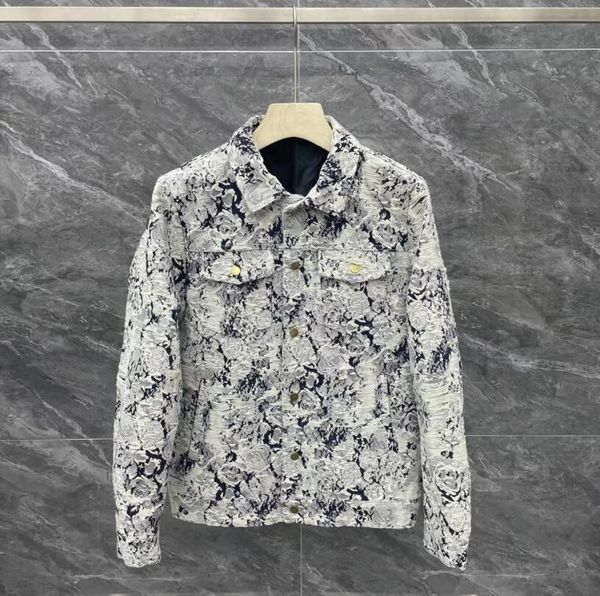 

men's jackets new highs quality casual fashion mens women's denim jacket coat brand designer jeans jackets, Black;brown