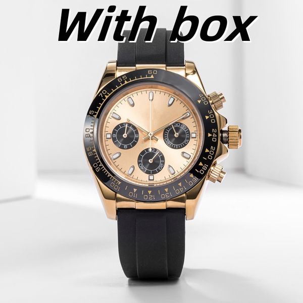 

new men's watch, japanese vk timing code watch movement, stainless steel sapphire glass, 5atm waterproof, super bright 41mm montre de, Silver