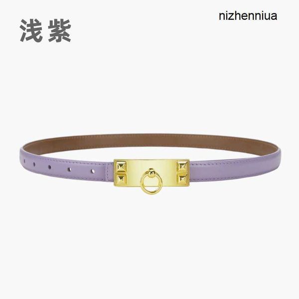

hermm luxury belt new summer dress with thin belt commuter style double sided two layer women s and jeans casual pants n817, Silver