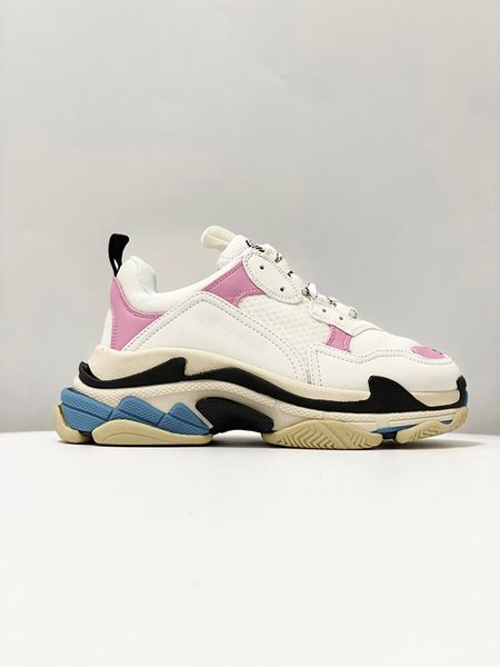 

men embroidered distressed leather women screener red stripe italy sneakers designers trainers 0420, Black