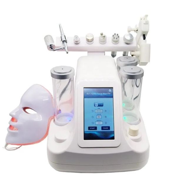 

7 in 1 hydra water dermabrasion aqua peel clean skin care bio light rf beauty facial machine