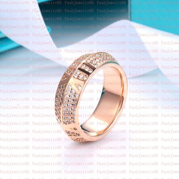 

luxury roman numeral gold ring men's designer ring design simple 18k ring women's classic wide diamond jewelry valentine's da, Silver
