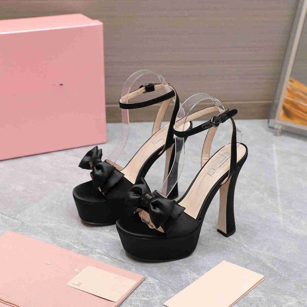 

designer platform sandals women leather slippers platform miuity heel slide rubber sandal summer fashion dfgdfgs, Black