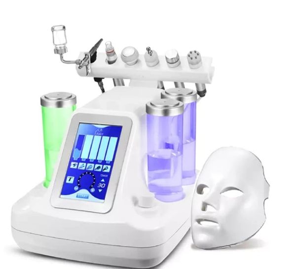 

7 in 1 hydra facial machine with pdt mask