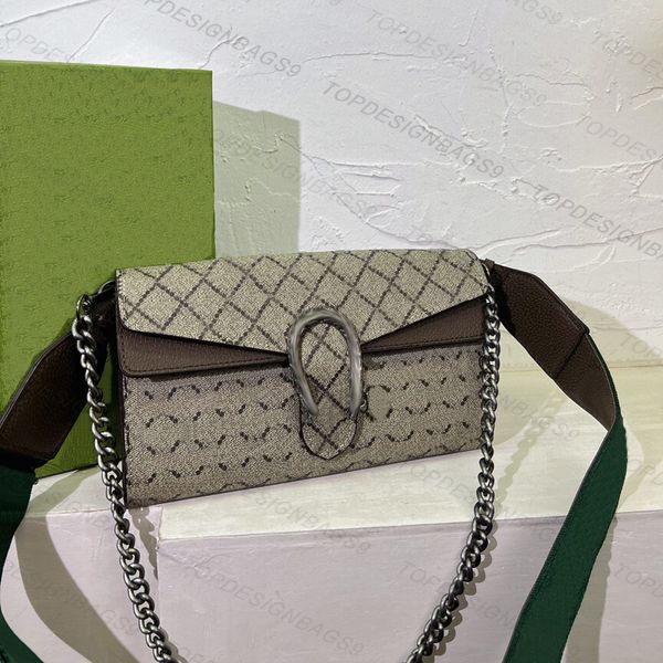 

women designer bag chain strap letters printing luxury shoulder bags vintage classic fashion wallets luxurys handbag cross body flip clutch