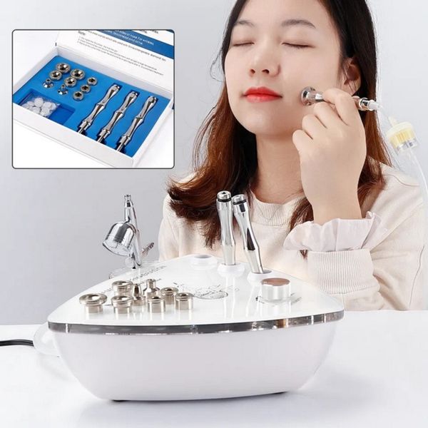 

beauty equipment 2 in 1 oxygen spray diamond dermabrasion portable microdermabrasion diamond pell machine