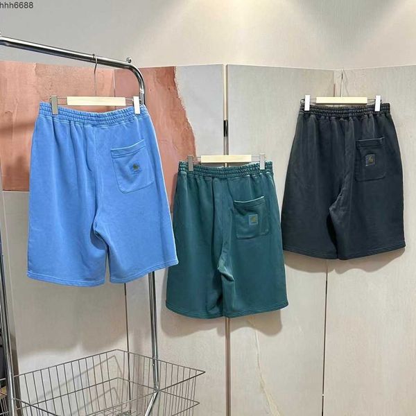 

vpdf 2023 summer new men's shorts fashion tooling brand carhart military style wip solid batik pocket small label classic casual capris, White;black