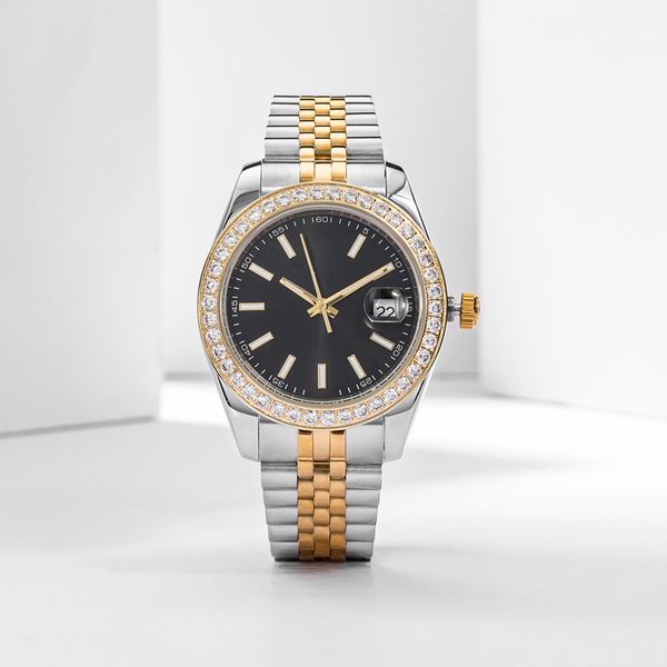 

automatic watches man mechanical watch 36/41mm waterproof watch couples style classic montre luxe, Slivery;golden