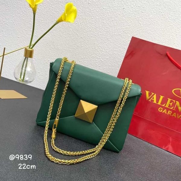 

luxurys multi bags compartment valentions handbag designer women rivet women's flip chain shoulder crossbody underarm t1ec