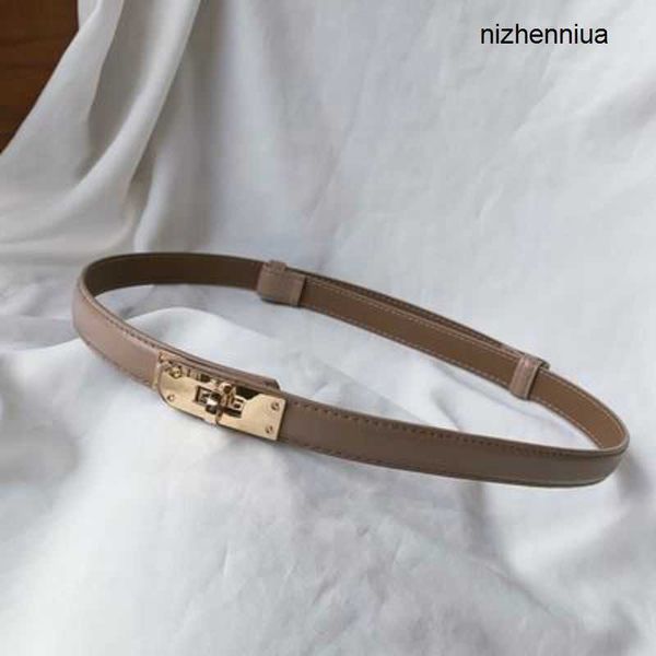 

hermm luxury belt korean version of waistband with adjustable buckle and thread pressing thin for women s decoration suit jacket matching sk, Silver